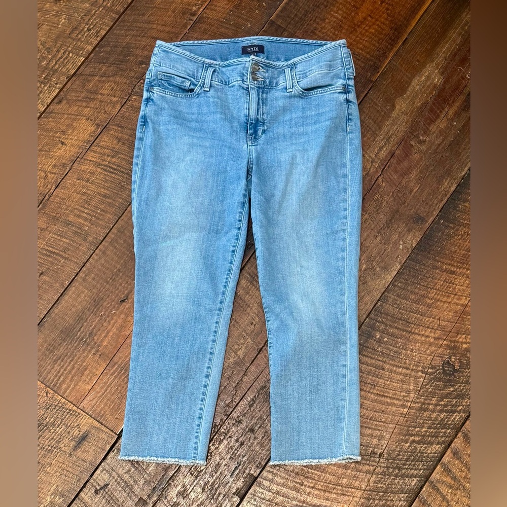 NYDJ Light Blue Ankle Jeans Size 8